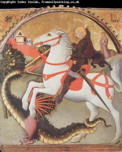 SANO di Pietro St.George and the Dragon